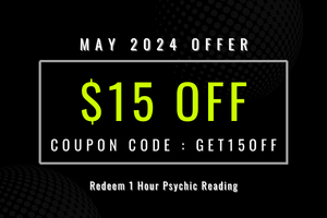 Get $15 Off Psychic Reading with Rose Burnett at www.meditate444.com